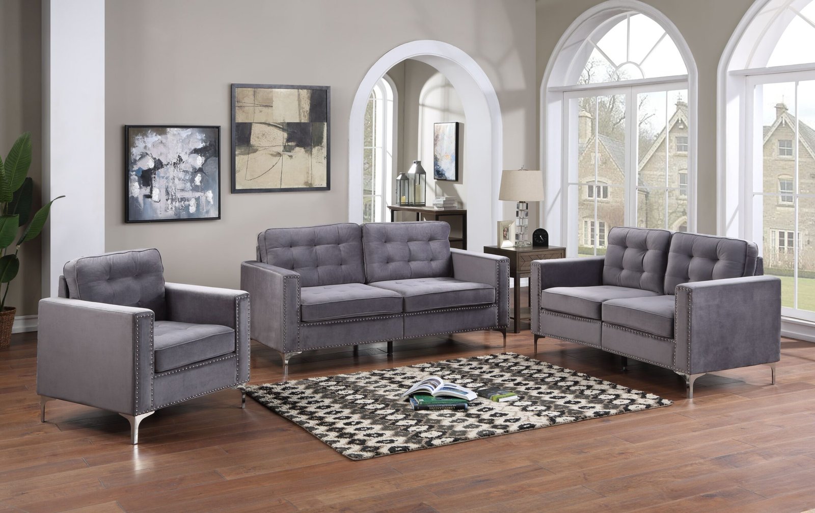 2 Piece Sofa and Loveseat - 1404